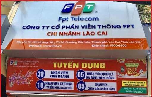 Lắp mạng FPT Lào cai